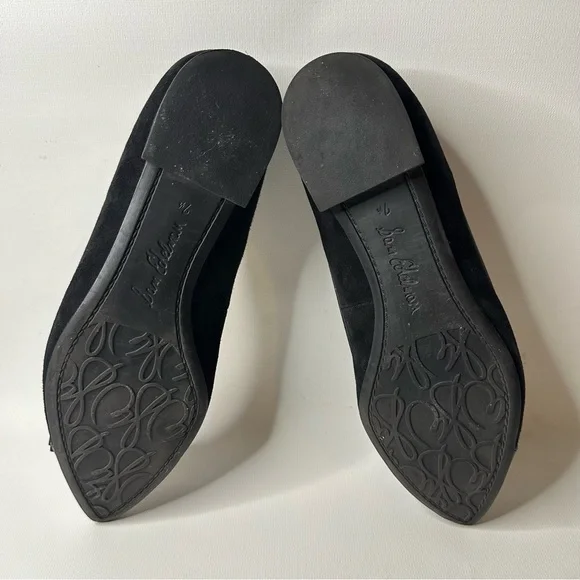 Sam Edelman Pointed Toe Finley Slip On Flats Womens Sz 7.5 Black - Picture 5 of 6